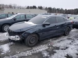 Salvage cars for sale at Exeter, RI auction: 2018 Honda Civic LX