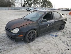 Salvage cars for sale from Copart Loganville, GA: 2001 Dodge Neon R/T