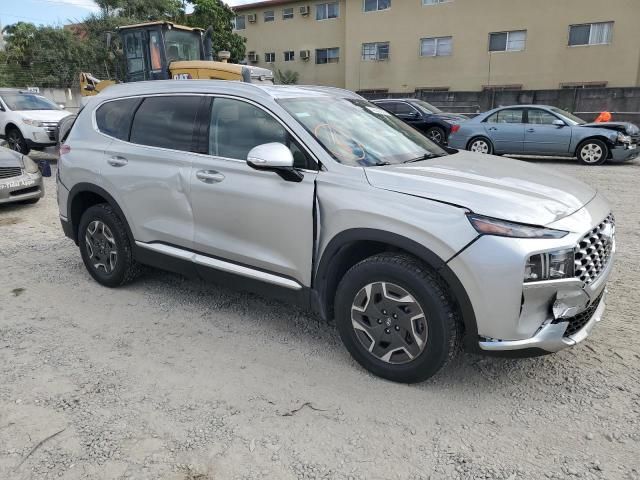 2022 Hyundai Santa FE Blue