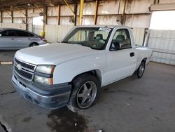 Chevrolet salvage cars for sale: 2007 Chevrolet Silverado C1500 Classic