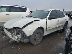 Salvage cars for sale from Copart Brighton, CO: 2002 Pontiac Sunfire SE