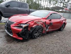 Salvage cars for sale from Copart Harleyville, SC: 2015 Lexus RC-F