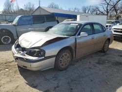 Salvage cars for sale from Copart Wichita, KS: 2003 Chevrolet Impala