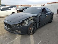 Salvage cars for sale at North Las Vegas, NV auction: 2014 Maserati Ghibli