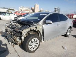 Salvage cars for sale at New Orleans, LA auction: 2018 Toyota Corolla L