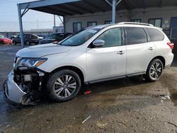 Nissan Pathfinder salvage cars for sale: 2018 Nissan Pathfinder S