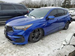Salvage cars for sale from Copart North Billerica, MA: 2021 Acura RDX A-Spec