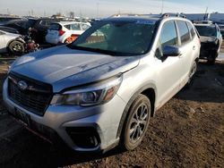 Salvage cars for sale at Brighton, CO auction: 2020 Subaru Forester Sport
