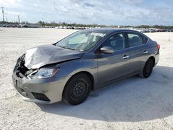 Salvage cars for sale at auction: 2019 Nissan Sentra S