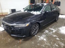 Salvage cars for sale from Copart Elgin, IL: 2022 Honda Accord EXL