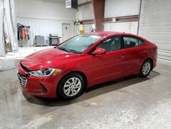 Salvage cars for sale from Copart Leroy, NY: 2017 Hyundai Elantra SE