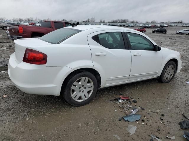 2012 Dodge Avenger SE