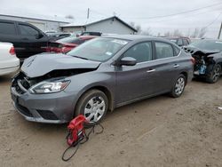 Vehiculos salvage en venta de Copart Pekin, IL: 2017 Nissan Sentra S