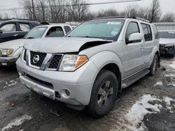 Salvage cars for sale at New Britain, CT auction: 2006 Nissan Pathfinder LE
