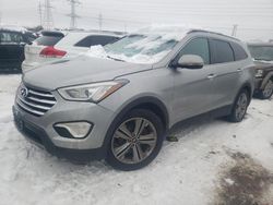 Salvage cars for sale at Elgin, IL auction: 2013 Hyundai Santa FE Limited