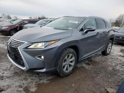 Salvage cars for sale at Hillsborough, NJ auction: 2017 Lexus RX 350 Base