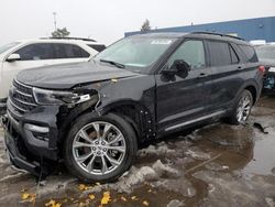 Ford Explorer salvage cars for sale: 2021 Ford Explorer XLT