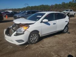 Salvage cars for sale from Copart Greenwell Springs, LA: 2016 Nissan Versa S