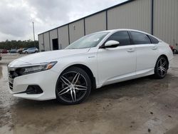 Salvage cars for sale from Copart Apopka, FL: 2021 Honda Accord Touring Hybrid