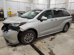 Salvage cars for sale at Wayland, MI auction: 2023 Toyota Sienna XLE