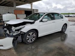 Honda Accord salvage cars for sale: 2015 Honda Accord LX