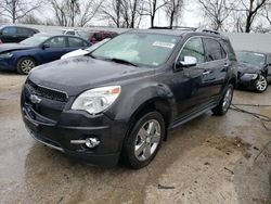 Salvage cars for sale at Bridgeton, MO auction: 2014 Chevrolet Equinox LTZ