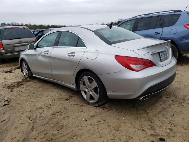 2016 Mercedes-Benz CLA 250 4matic