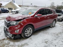 Salvage cars for sale from Copart Northfield, OH: 2018 Chevrolet Equinox LT
