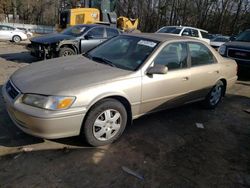 Salvage cars for sale at Austell, GA auction: 2001 Toyota Camry CE