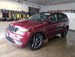 Salvage cars for sale at Candia, NH auction: 2019 Jeep Grand Cherokee Limited