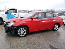 Nissan Sentra S salvage cars for sale: 2017 Nissan Sentra S