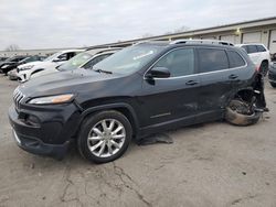 Salvage cars for sale at Louisville, KY auction: 2017 Jeep Cherokee Limited