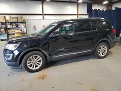 Ford Explorer salvage cars for sale: 2017 Ford Explorer XLT