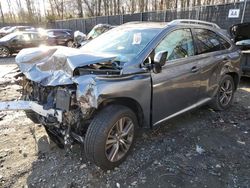 Salvage cars for sale from Copart Waldorf, MD: 2015 Lexus RX 350