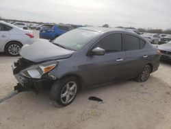 Salvage cars for sale from Copart San Antonio, TX: 2019 Nissan Versa S
