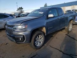 Salvage cars for sale from Copart Woodhaven, MI: 2022 Chevrolet Colorado LT