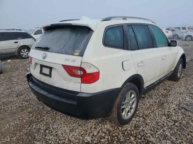 2005 BMW X3 2.5I