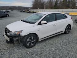Salvage cars for sale at Concord, NC auction: 2017 Hyundai Ioniq SEL