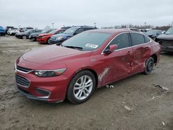 Salvage cars for sale from Copart Indianapolis, IN: 2017 Chevrolet Malibu LT
