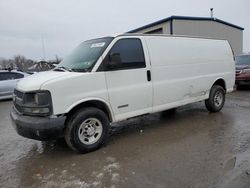 Salvage trucks for sale at Duryea, PA auction: 2005 Chevrolet Express G2500