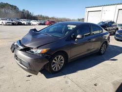 Salvage cars for sale from Copart Gaston, SC: 2012 Honda Civic EX