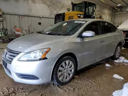 Salvage cars for sale from Copart Milwaukee, WI: 2014 Nissan Sentra S