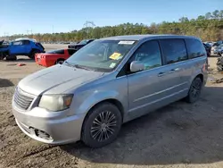 Salvage cars for sale at Greenwell Springs, LA auction: 2014 Chrysler Town & Country S
