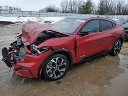 Salvage cars for sale from Copart Davison, MI: 2023 Ford Mustang MACH-E Premium