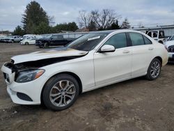 Mercedes-Benz salvage cars for sale: 2015 Mercedes-Benz C 300 4matic