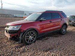 Vehiculos salvage en venta de Copart Phoenix, AZ: 2019 Ford Explorer Sport