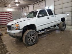 Salvage cars for sale from Copart Columbia, MO: 2002 GMC New Sierra K1500
