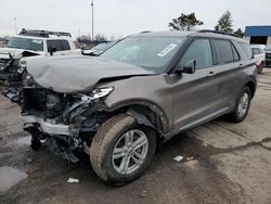 2021 Ford Explorer XLT en venta en Woodhaven, MI