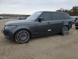 Salvage cars for sale at Brookhaven, NY auction: 2020 Land Rover Range Rover P525 HSE