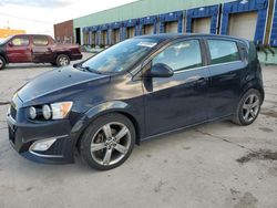 Chevrolet Sonic RS salvage cars for sale: 2015 Chevrolet Sonic RS